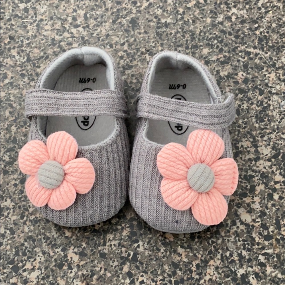 0-6 month baby moccasins